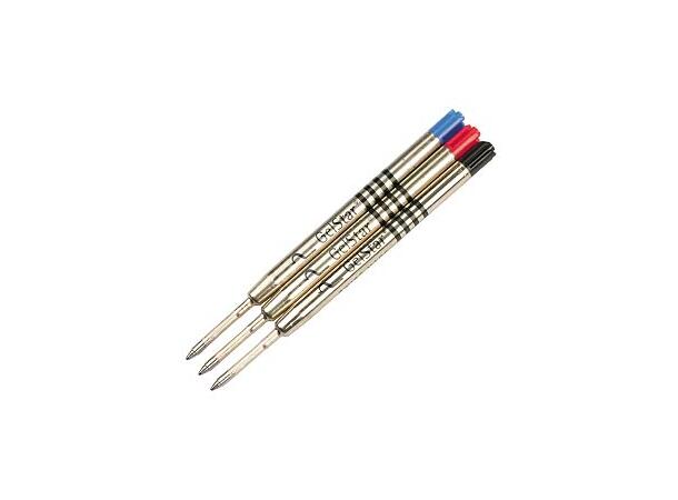 Refill Gel-roller Parkerformat svart (5) Medium 